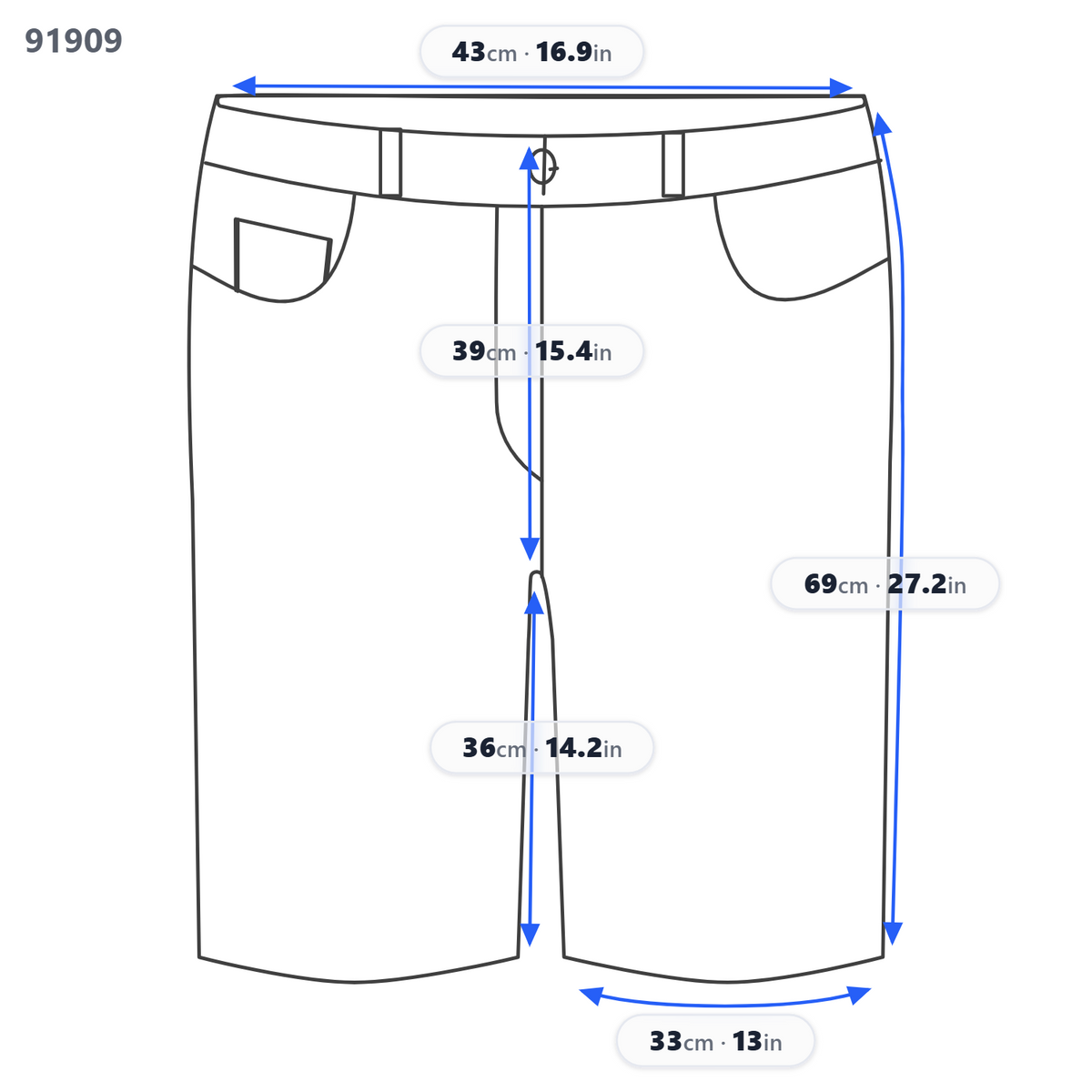 Pantaloncini P-echio-r1