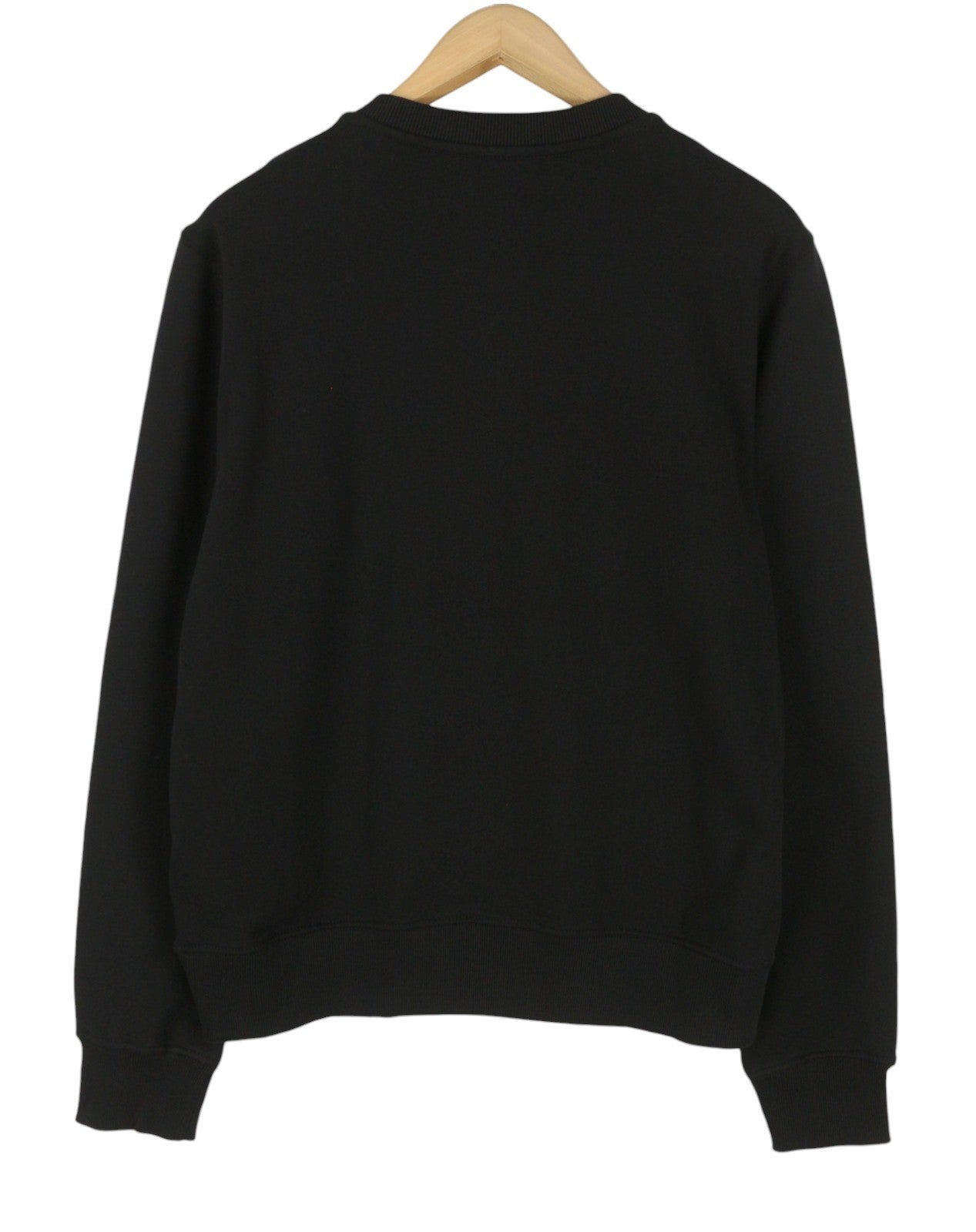 Diesel S-ginn-ps Felpa da uomo in cotone nero girocollo Pull On Rrp175