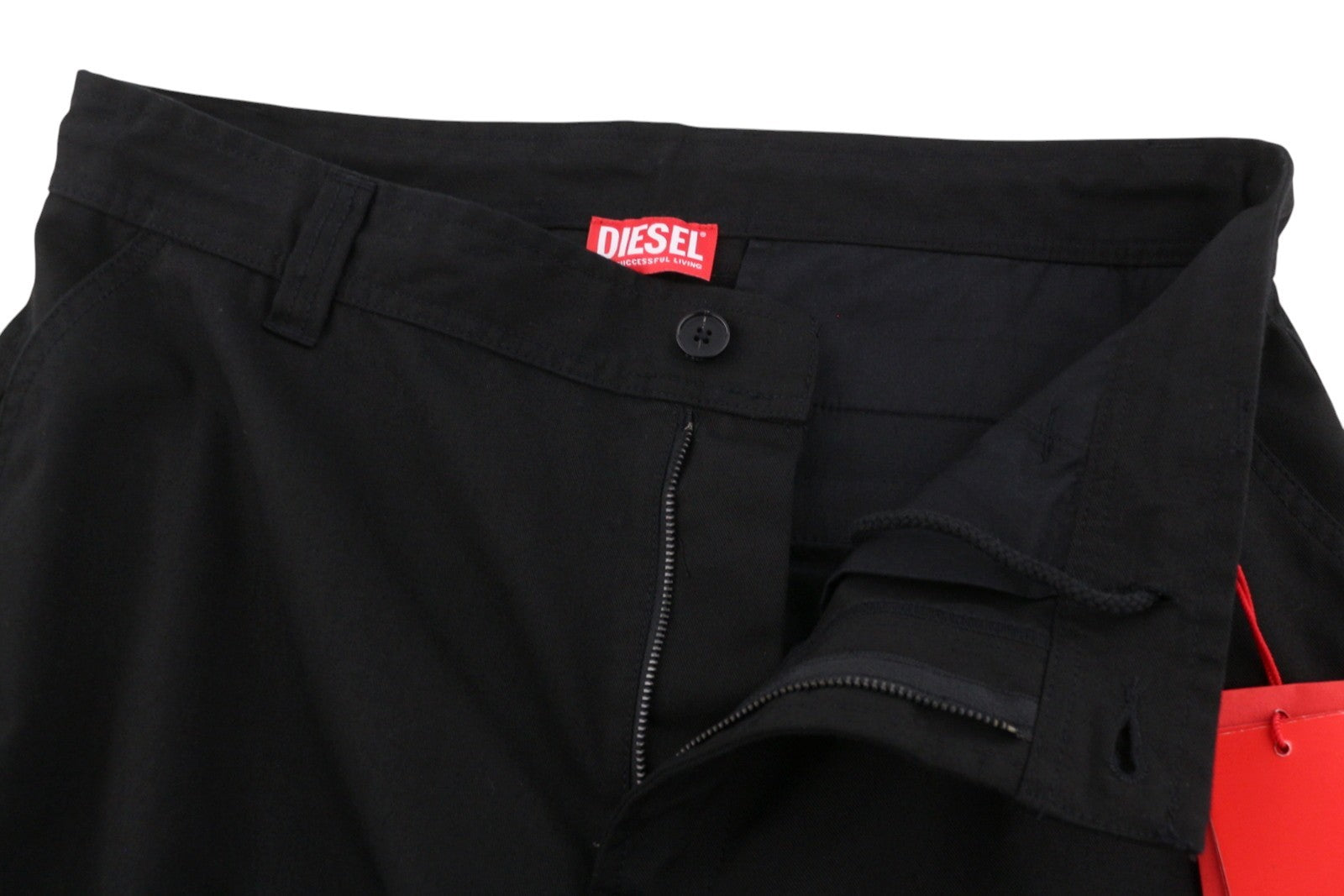 Diesel P-arne-short-a Herreshorts 50 sorte Dart At Knees Cargo Rrp250