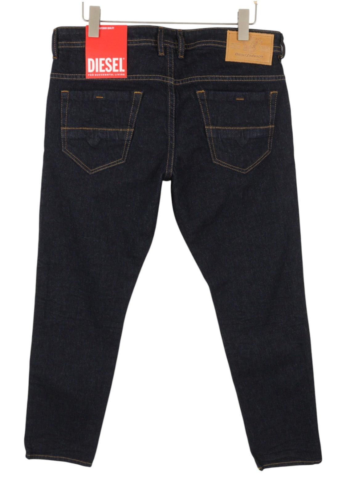 Diesel Thommer R07r2 Men Jeansdark Blue Slim Fit Low Waist Rrp150
