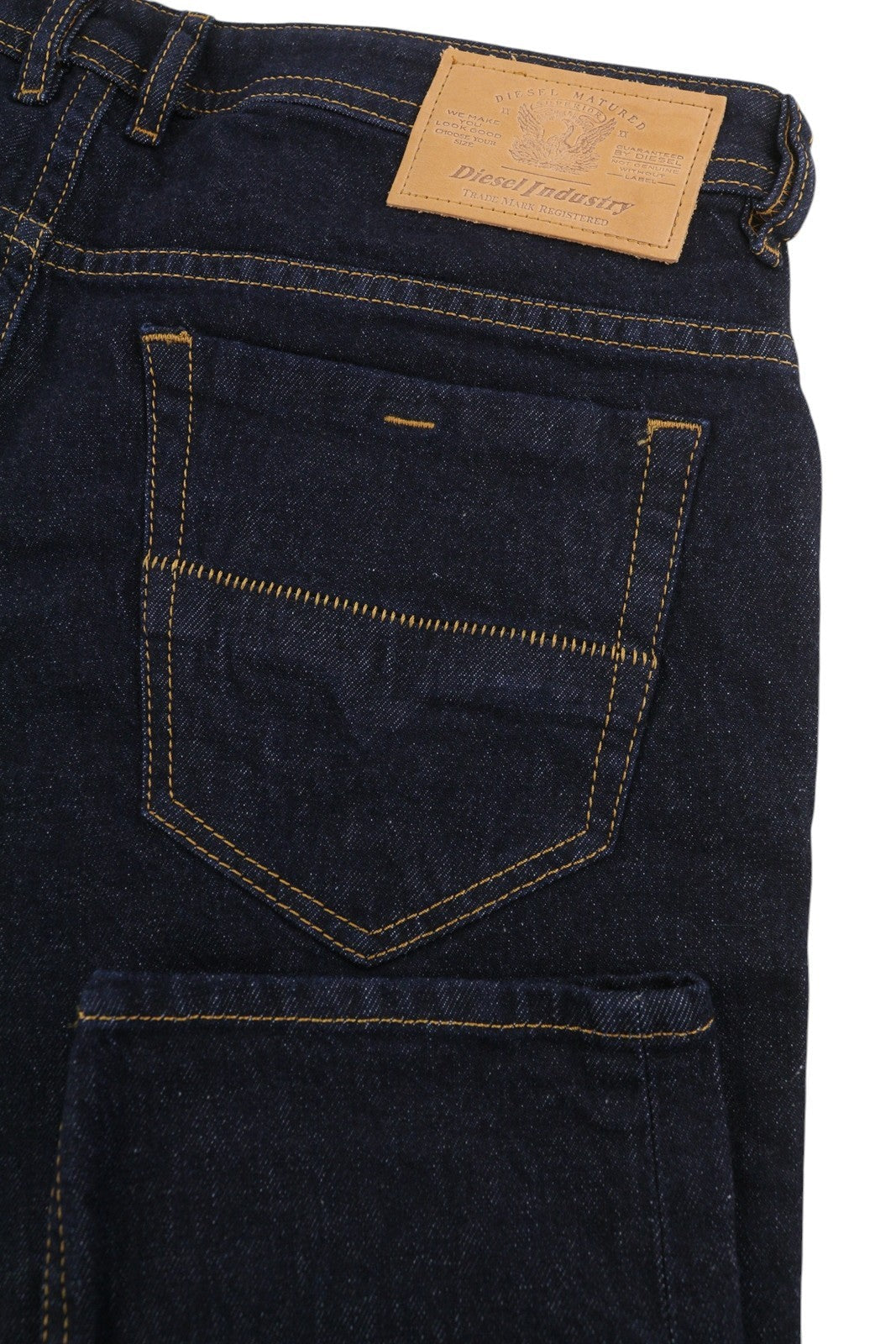Diesel Thommer R07r2 Men Jeansdark Blue Slim Fit Low Waist Rrp150