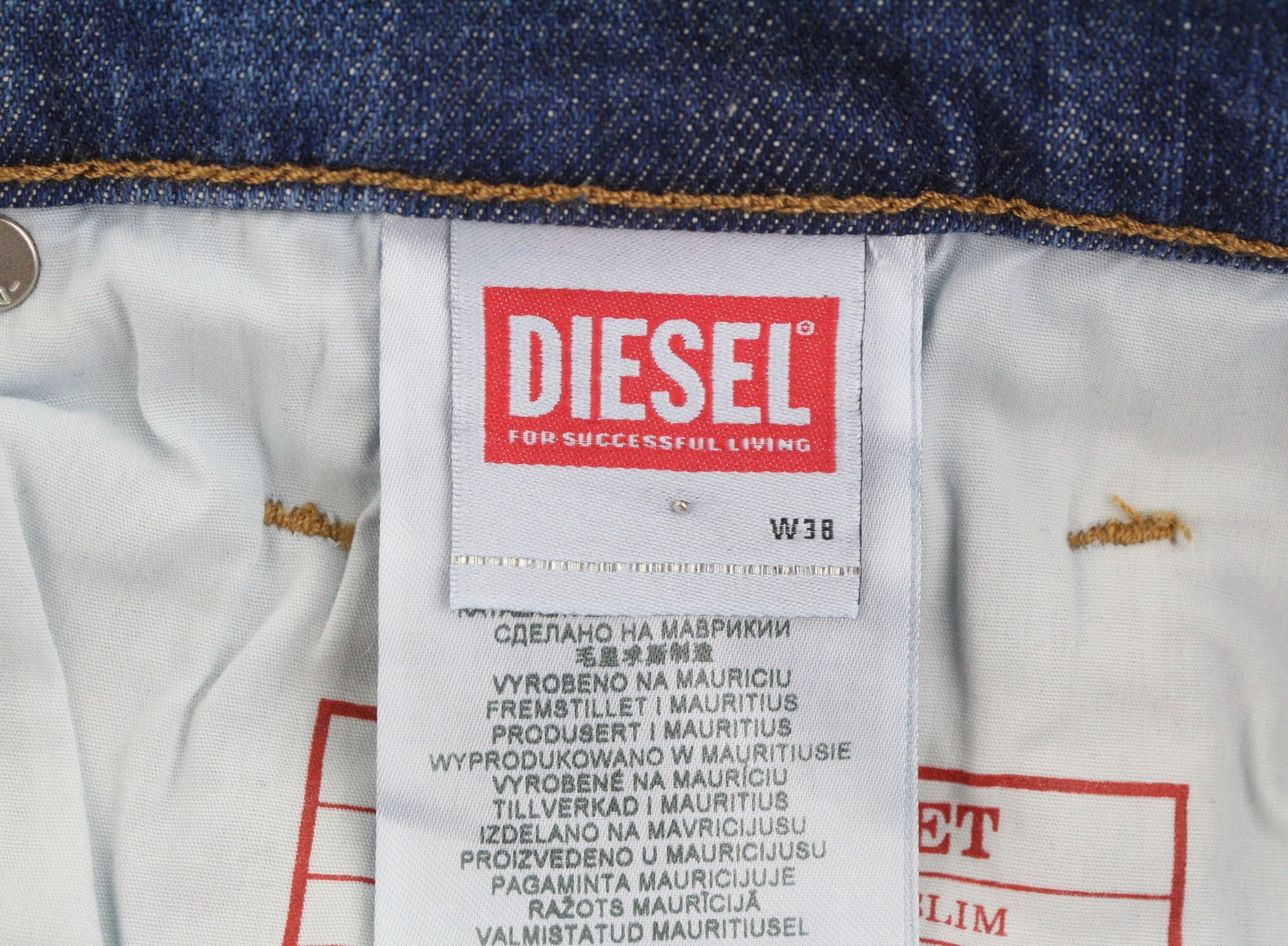 Diesel 2019 D-strukt 0dqae Uomo Jeansblue Faded Sim Fit Rrp175