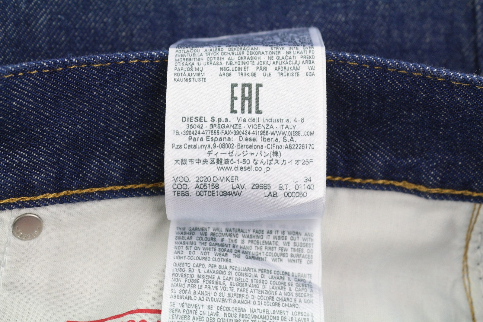 Jeans 2020 D-viker Z9b85