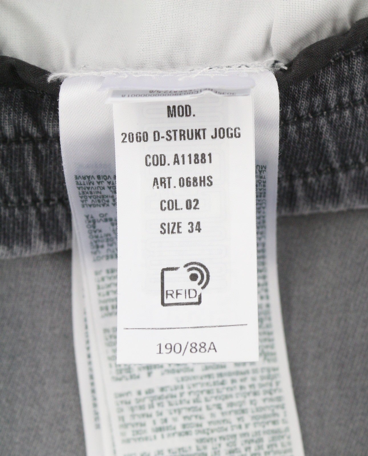 Jeans 2060 D-strukt Jogg 068hs
