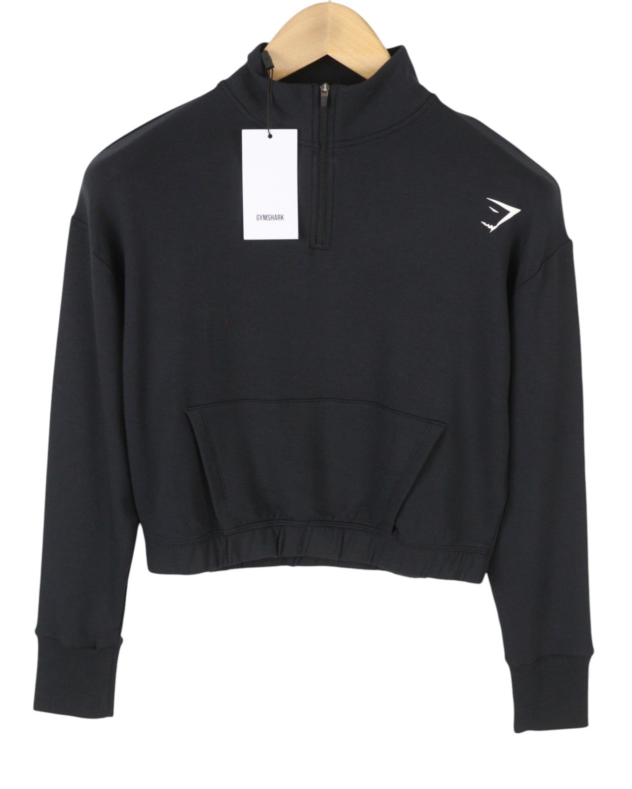 Black Viscose Sweatshirt