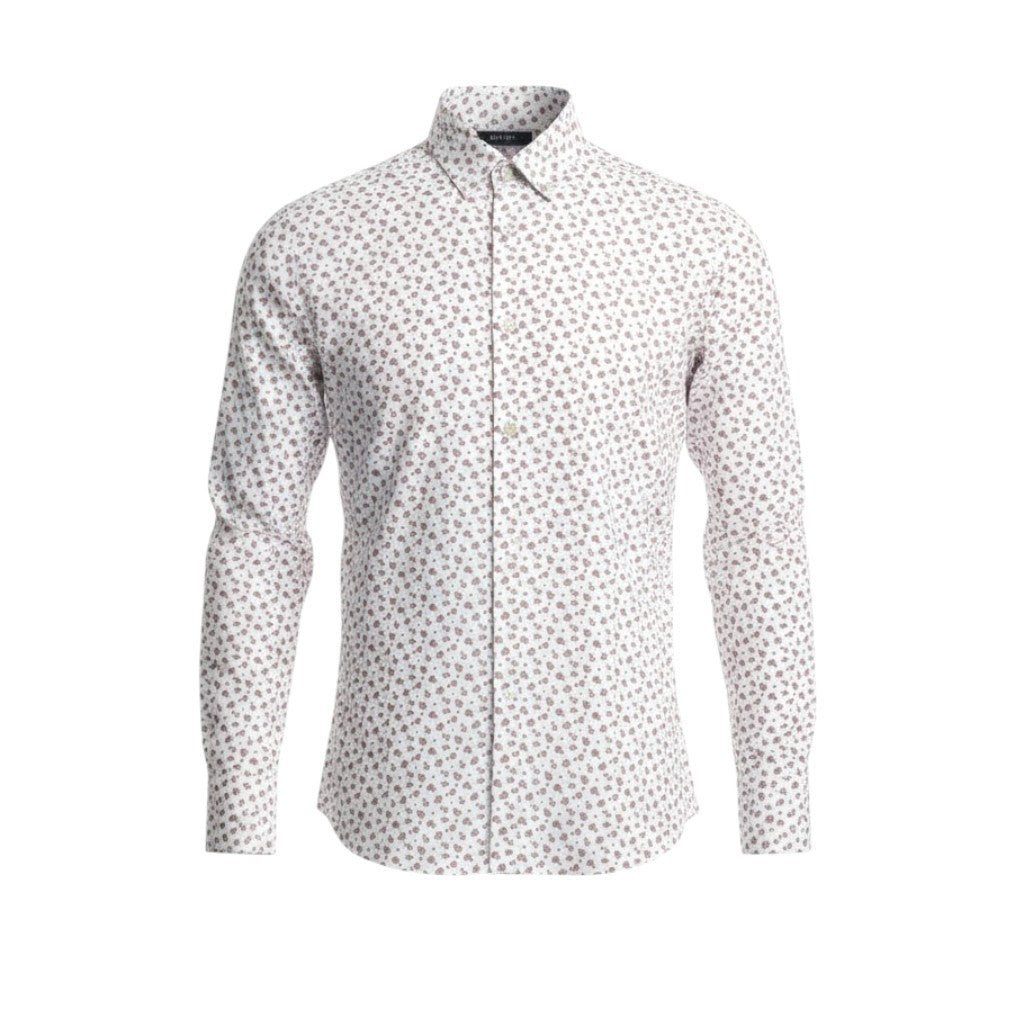 Camisa de algodón blanca