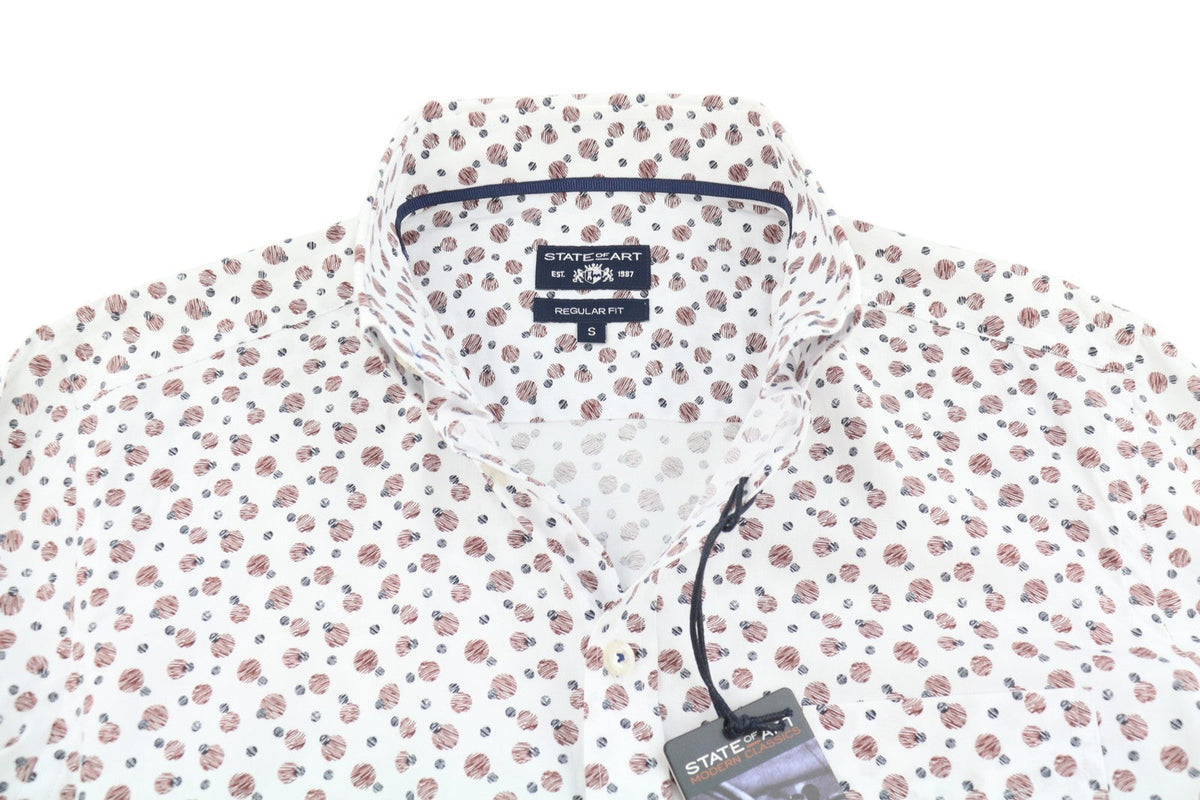 Camisa de algodón blanca