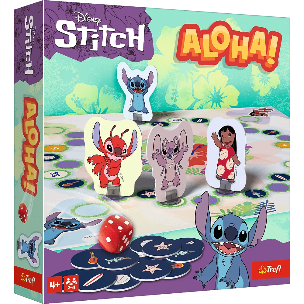 Lilo und Stitch Aloha! Familienspiel Trefl 02657