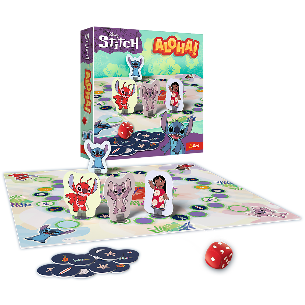 Lilo & Stitch Aloha! Family Game Trefl 02657