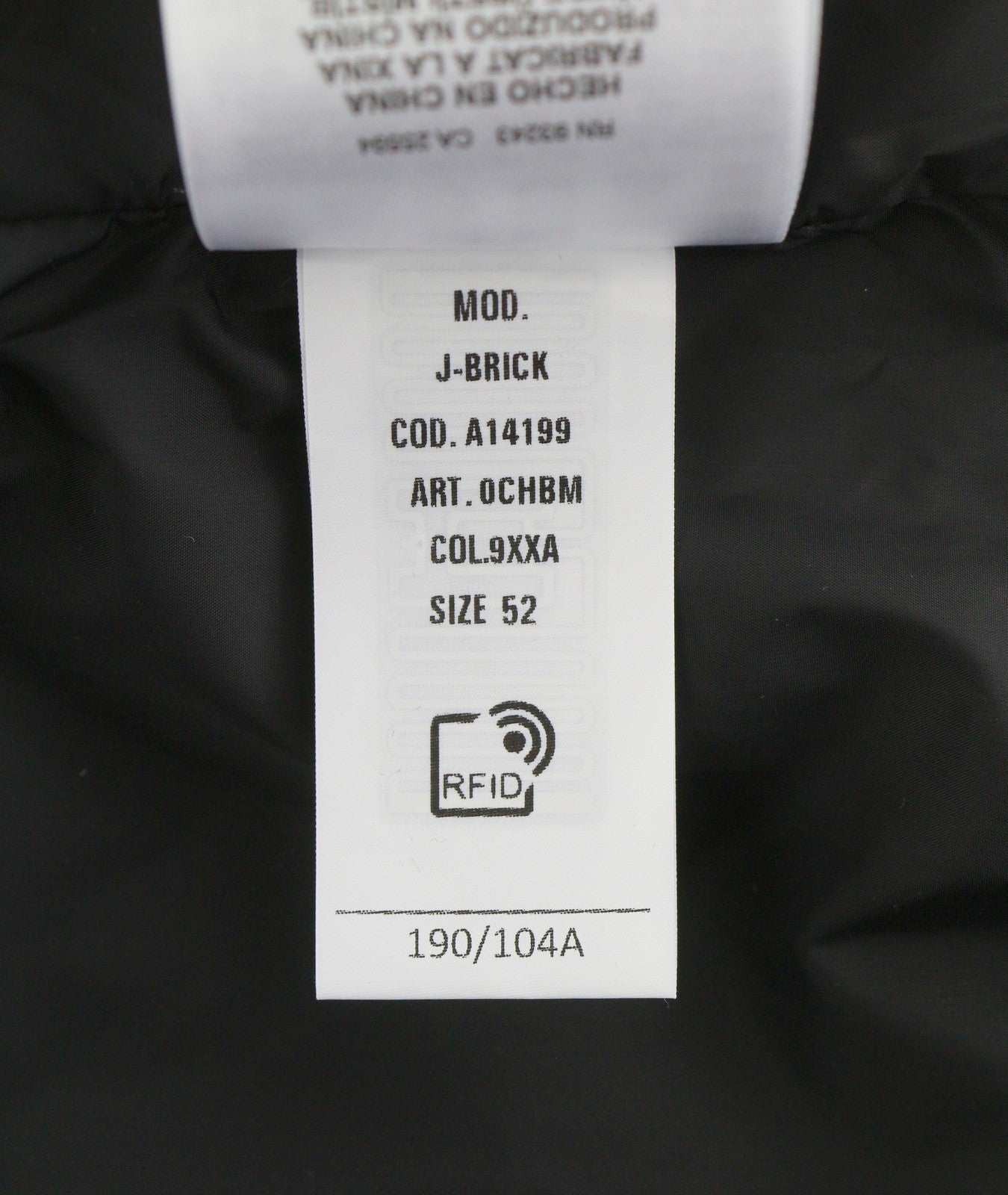 Jacket J-brick