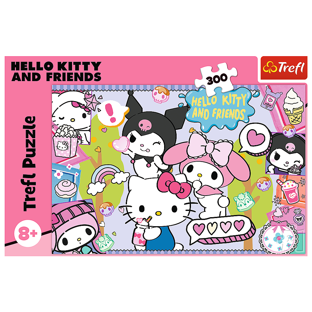 Puzzle 300 - Crazy Trio - Hello Kitty Trefl 23039