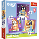 3-in-1 Puzzle - Meet Bluey Trefl 34895