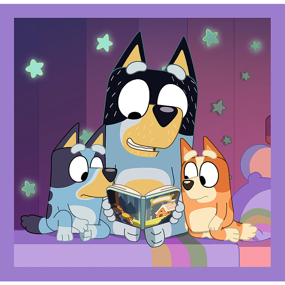 3-in-1 Puzzle - Meet Bluey Trefl 34895