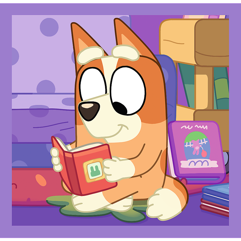 3-in-1 Puzzle - Meet Bluey Trefl 34895