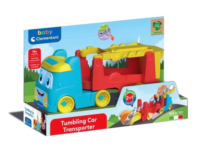 Transporter Tumbling Cars Clementoni 17998