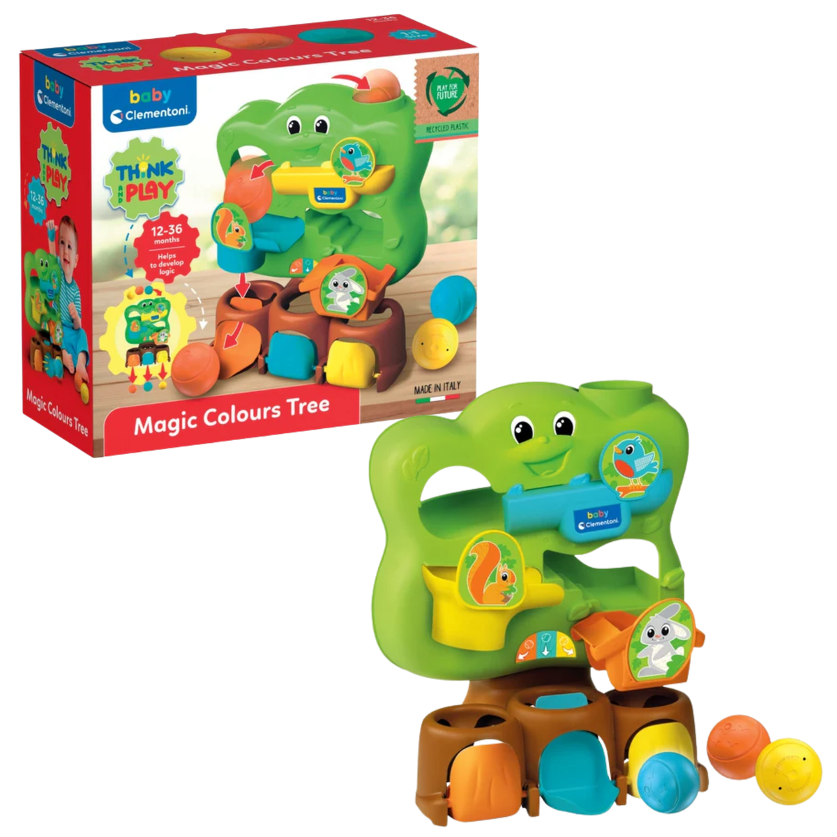 Giocattolo Logico – Albero Magico Colorato Con Palline Clementoni 17580