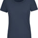 Дамска тениска James & Nicholson Vintage Shirt Blue