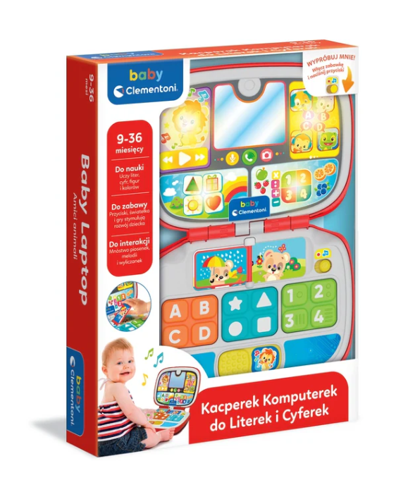 Interactive Laptop “little Kasper” (polish Language) clementoni 50716
