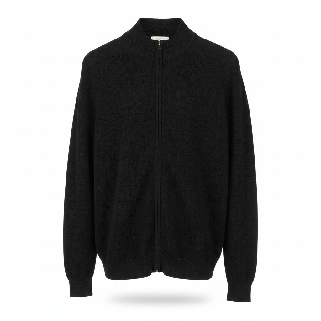 Pull en tricot noir