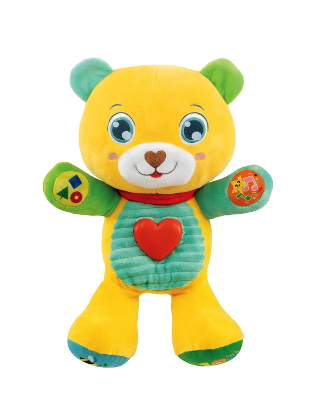 Färgglad interaktiv Teddy Lelek Polish Language  Clementoni 50939