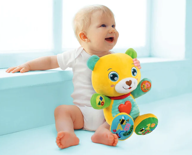 Färgglad interaktiv Teddy Lelek Polish Language  Clementoni 50939
