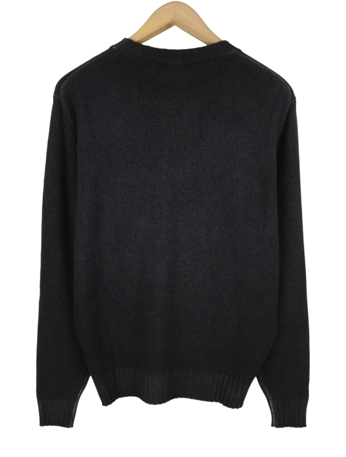 Jersey de lana merino burdeos