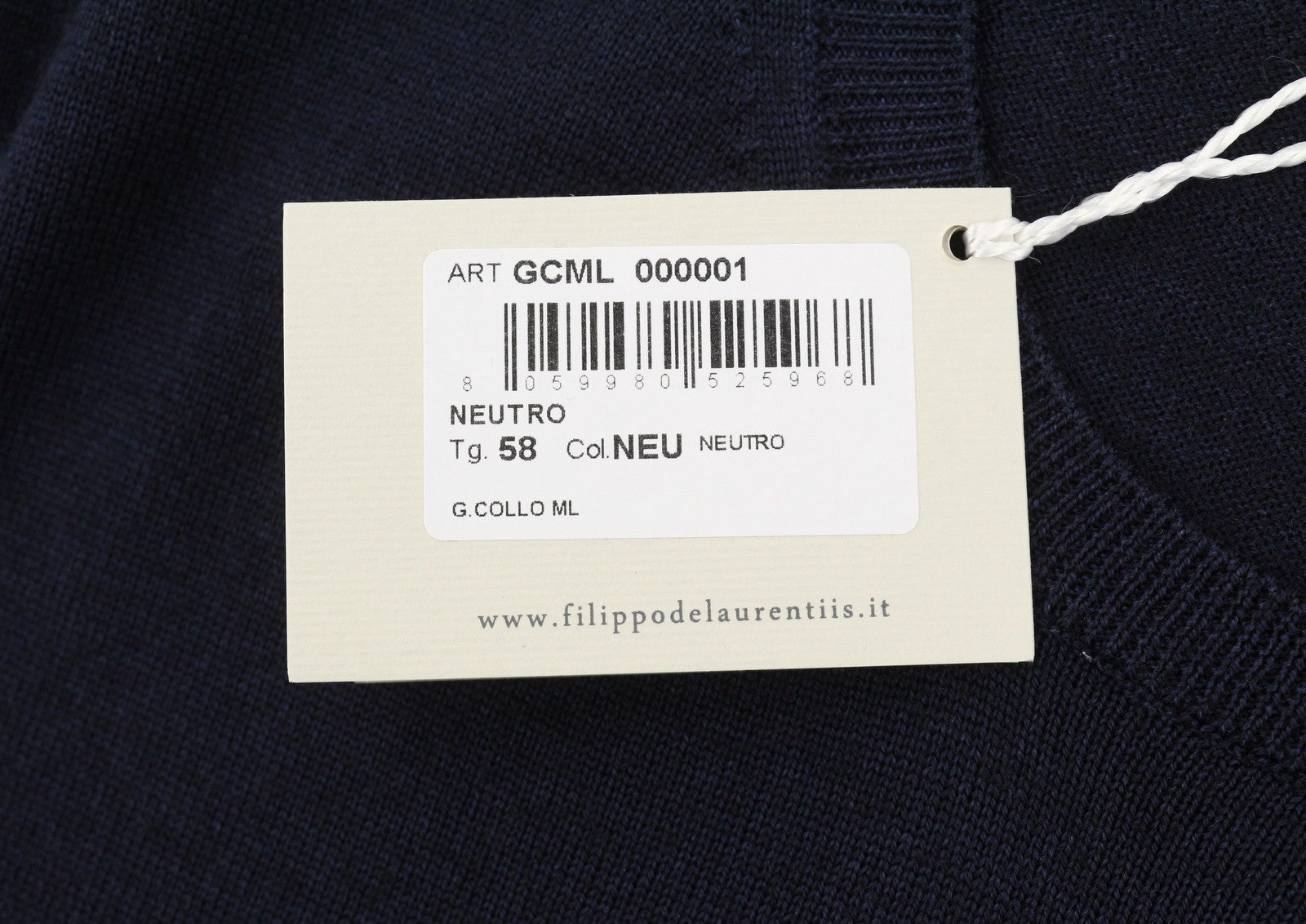 Blue Knit Jumper