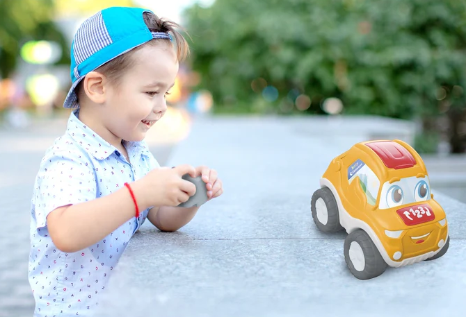Talking Educational Remote Control Stunt Car Salto Polish Language clementoni 50936