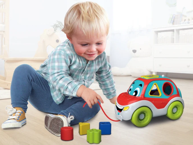 Interactive Shape And Color Sorting Car (polish & English Language) Clementoni 50808