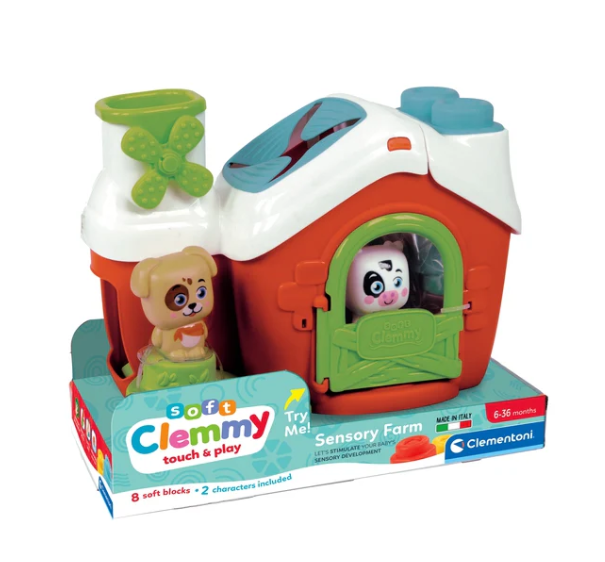 Clemmy Sensory Farm Sorter  Dog & Cow Clementoni 17993
