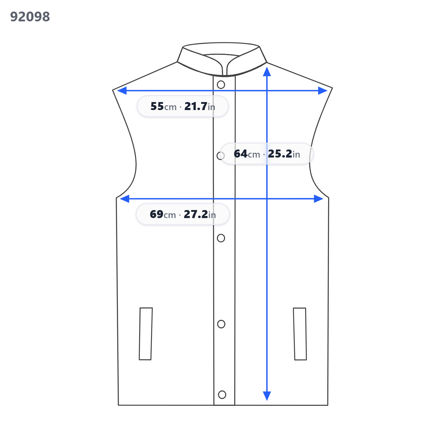 Waistcoat W-thys