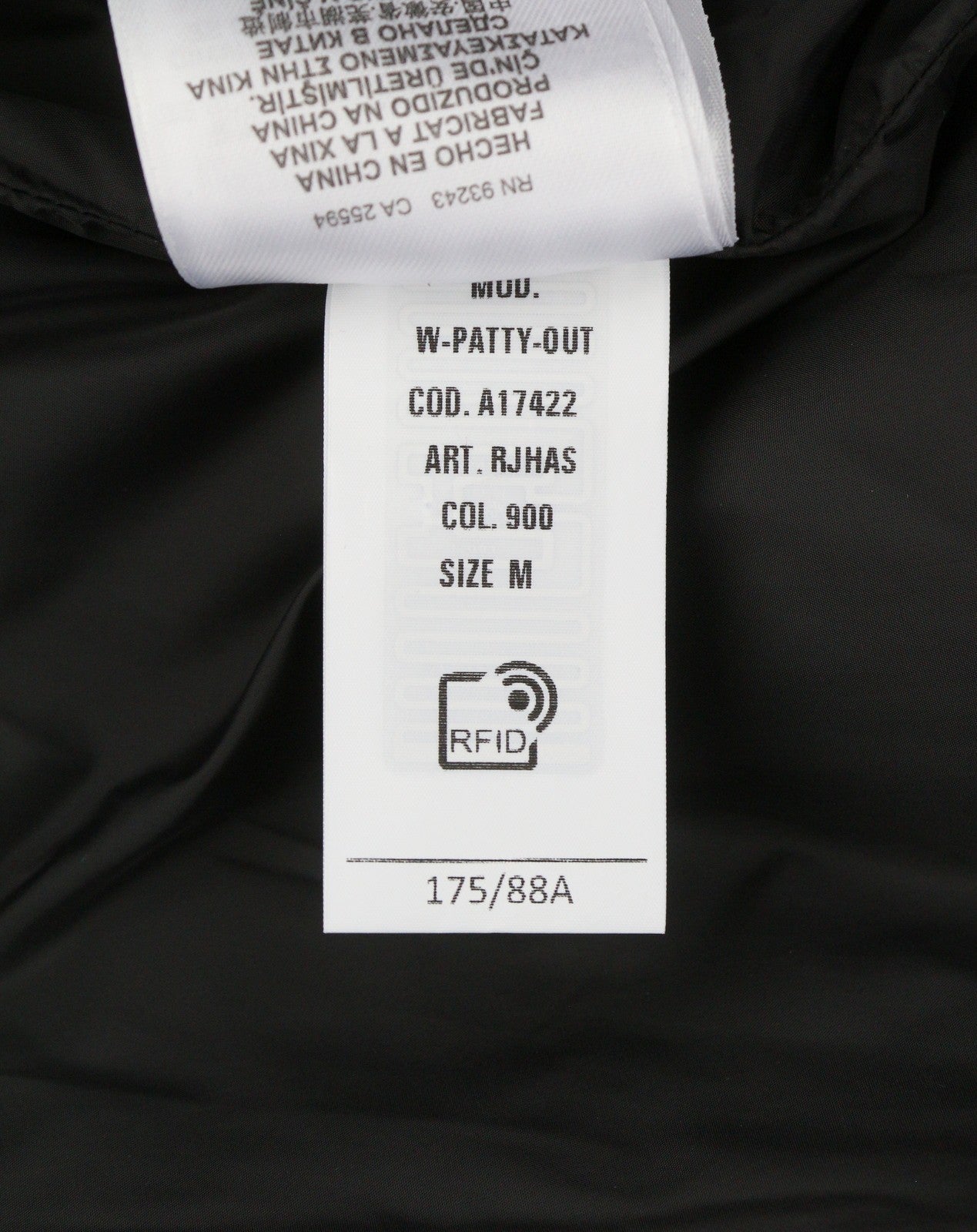 Jacket W-patty-out