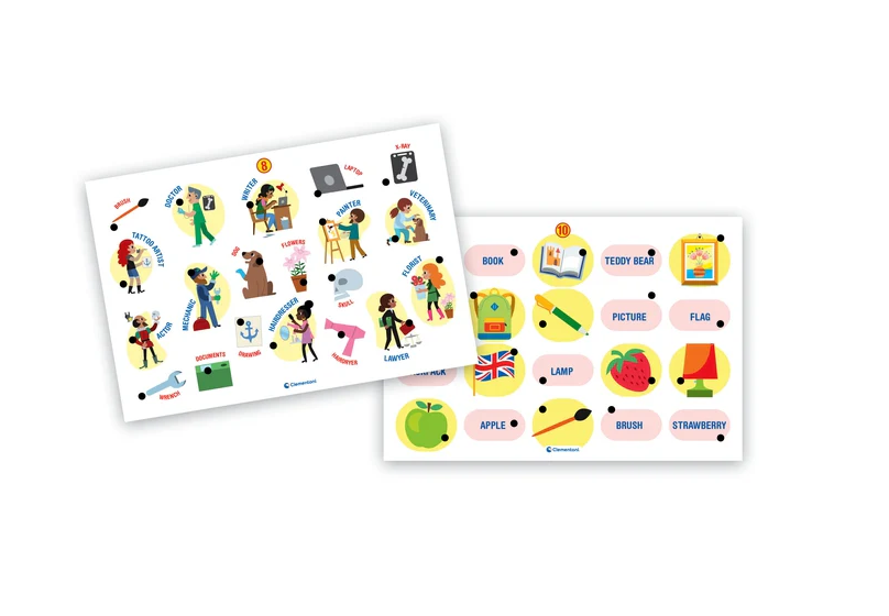 Educational Game Interactive Quiz English Language Polish Language Clementoni 50943
