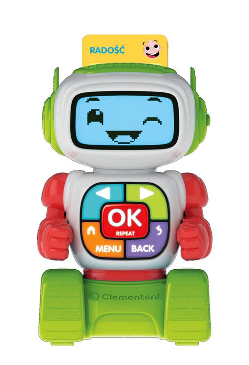 Educational Robot Eddie Polish Language Learning Through Play Clementoni 50411