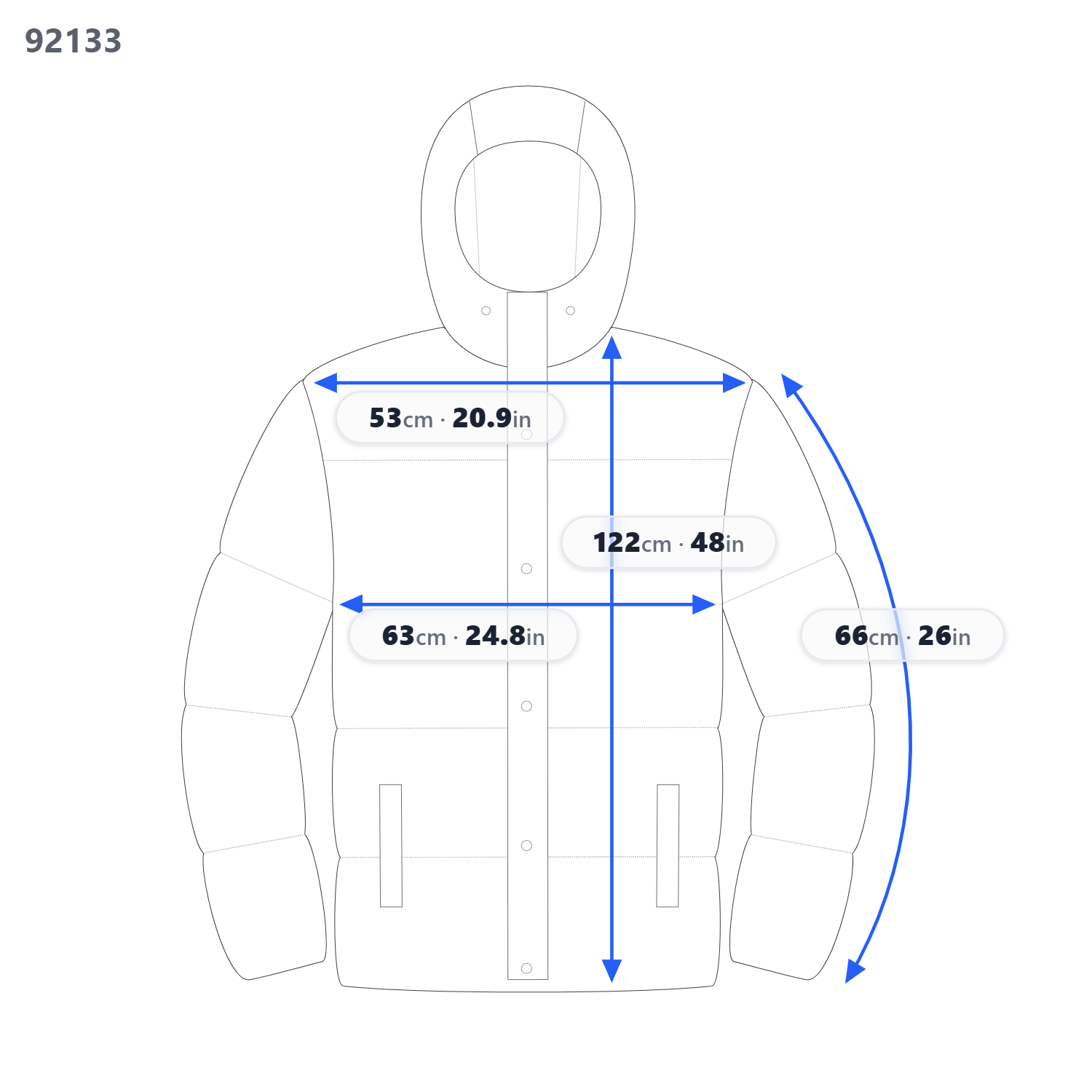 Jacket W-patty-as-fada