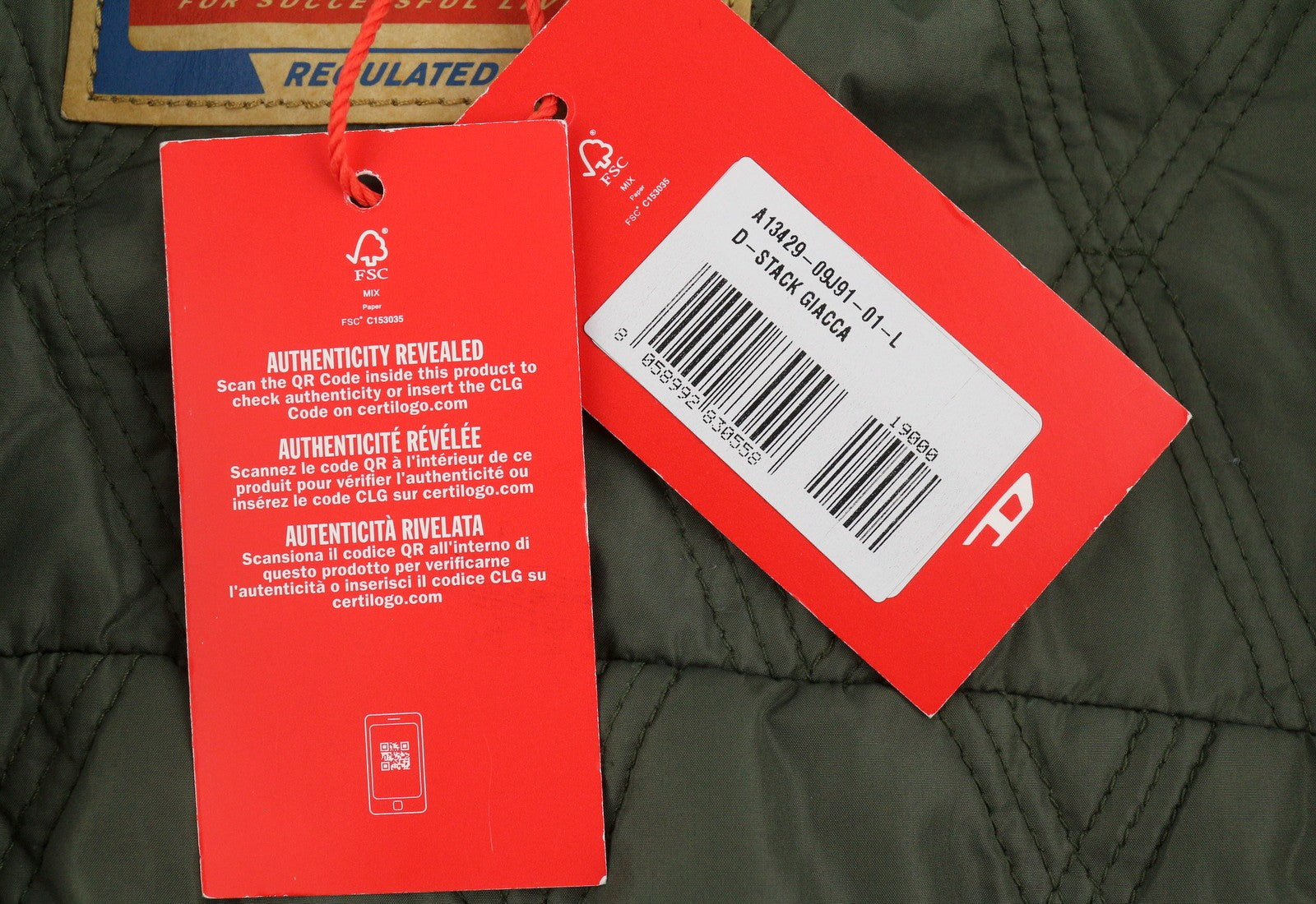 Jacket D-stack