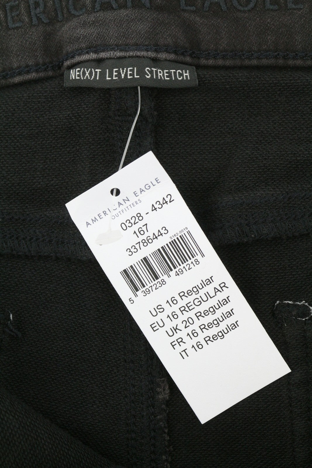 Vaqueros Jeggings con curvas de talle muy alto