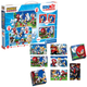 Educational Set Puzzle Memo & Blocks Sonic Clementoni 18318