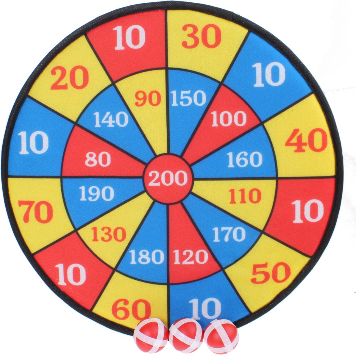 Dartboard Velcro 28 Cm 3 Balls