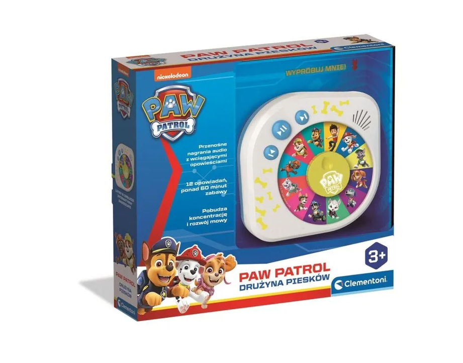 Storyteller Paw Patrol Adventures & Stories Polish Language Clementoni 50787
