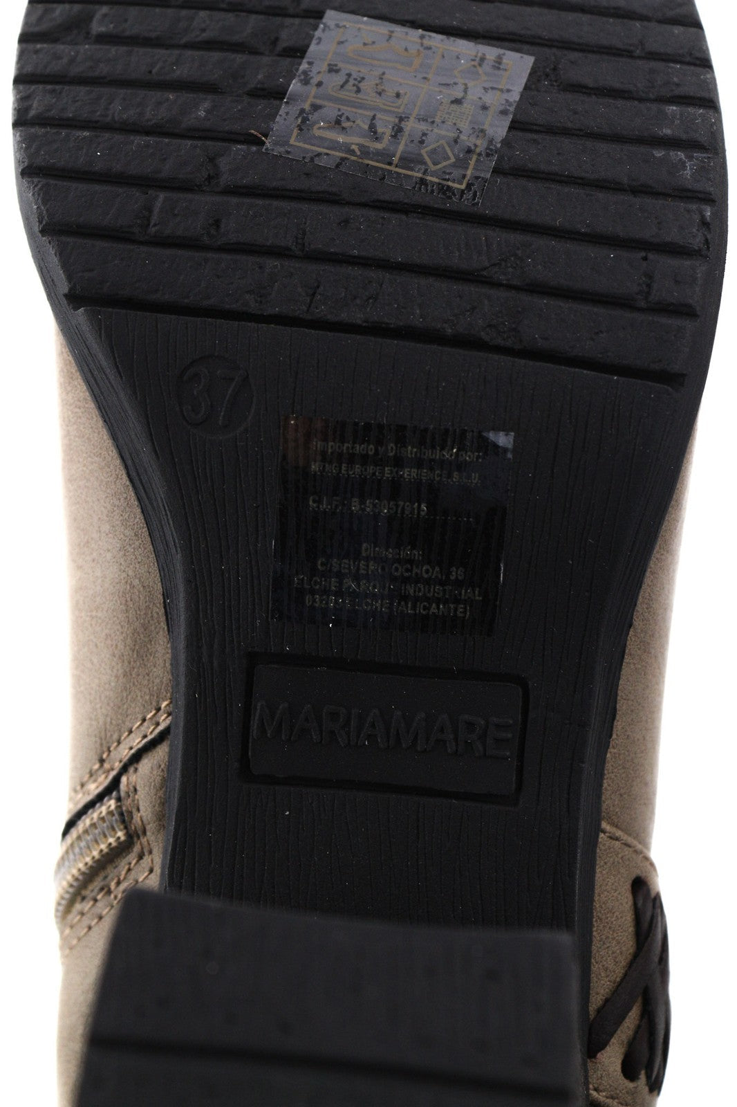 Scarpe sintetiche marroni