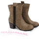 Scarpe sintetiche marroni