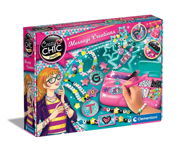 Crazy Chic Letter Jewelry Workshop Clementoni 18772