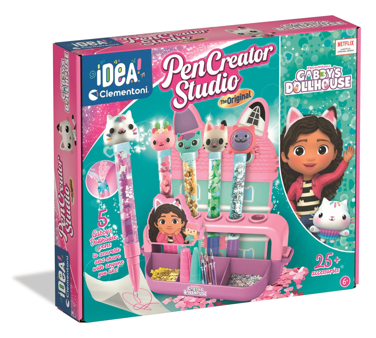 Idea Art Pen Factory Gabby's Dollhouse Edition Clementoni 18214