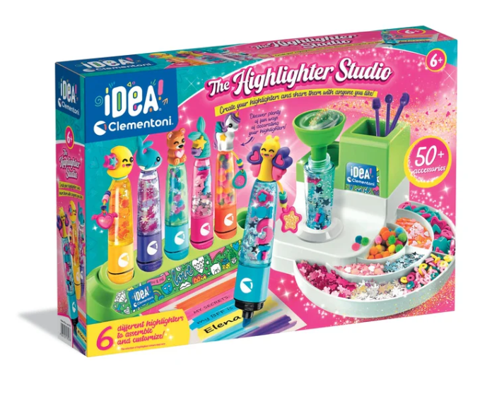 Idea Art Marker gyári szövegkiemelő készlet 6 db Clementoni 18127