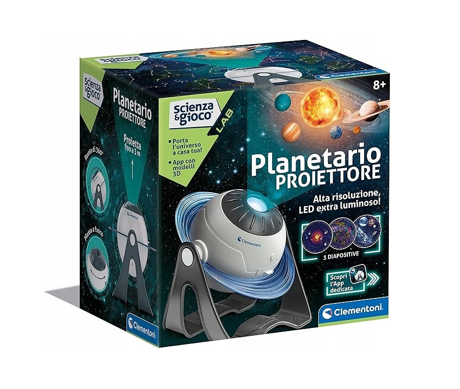 Interactive Planetarium Projector Polish Language Clementoni 50871