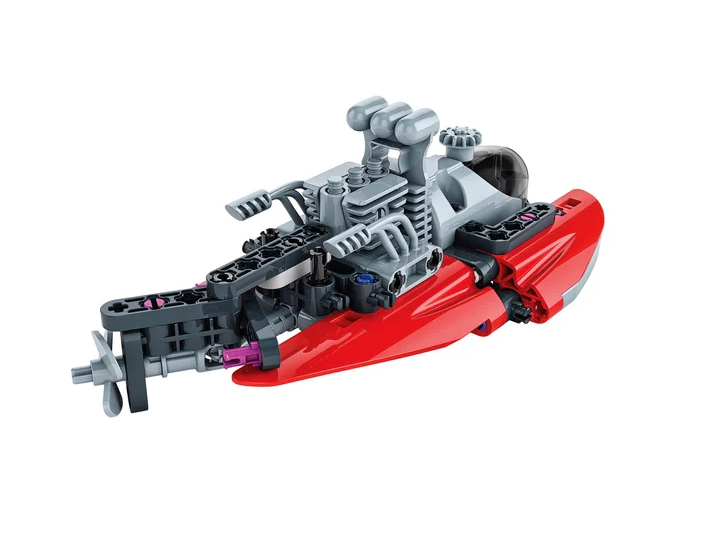 Scientific Fun Mechanics Laboratory Racing Motorboat Clementoni 50247