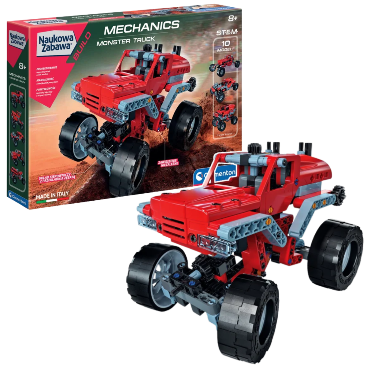 Scientific Fun Mechanics Laboratory Monster Truck Clementoni 50062