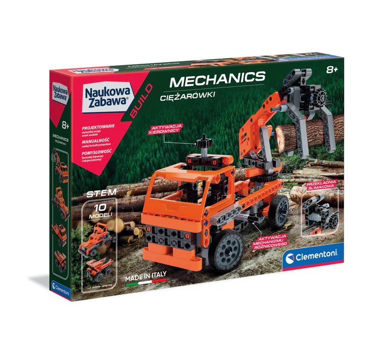 Scientific Fun Mechanics Laboratory Trucks Clementoni 60992