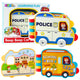 Interactive Educational Book Vehicles Lights Sounds Moving Elements